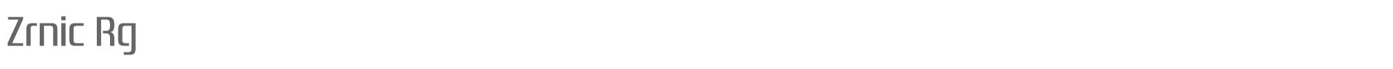 Zrnic zrnic rg.ttf font preview
